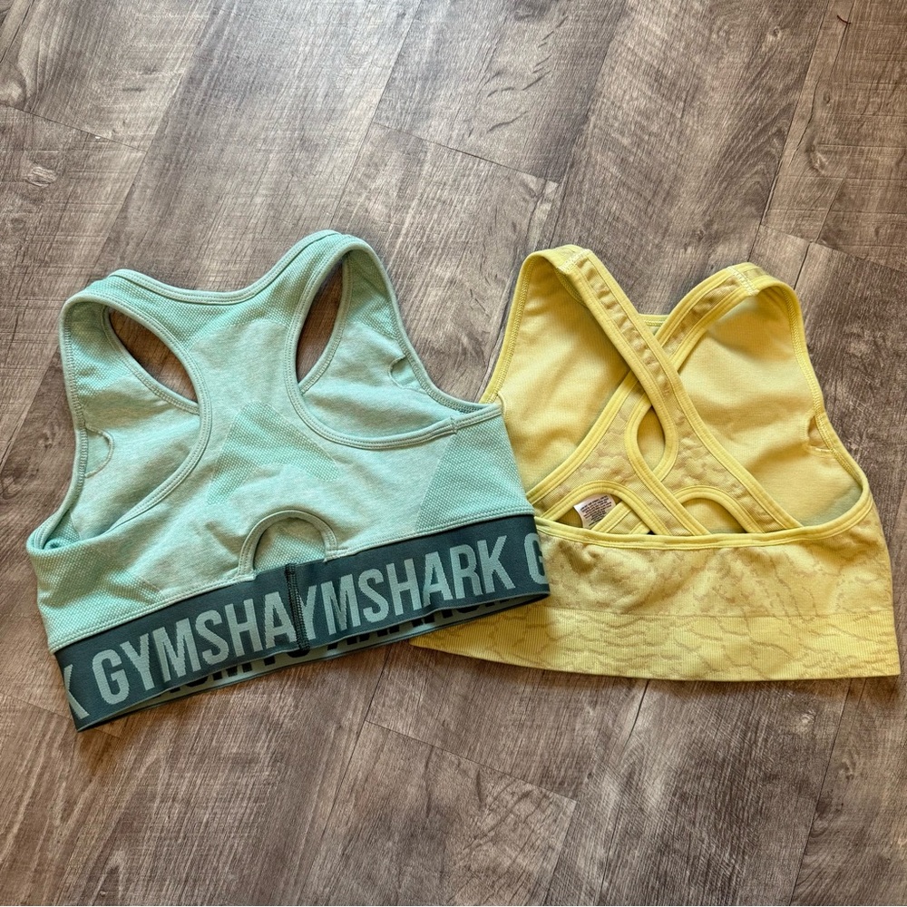 Gymshark Racerback Sports Bra Set - Picture 2 of 4